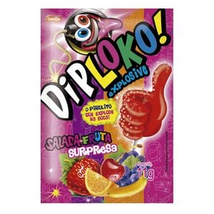 Pirulito Explosive Dip Loko Unitario 11g Danilla