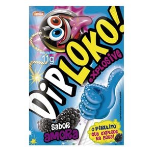 Pirulito Explosive Dip Loko Unitario 11g Danilla