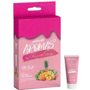 Kit Aromas Fio Dental E Gel Comestivel Pimenta Sexy