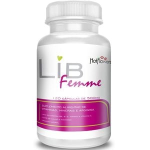 Libfemme Suplemento Vitaminico 120 Capsulas Hot Flowers