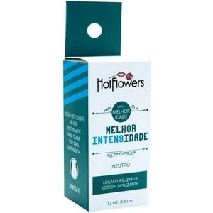 Melhor Intensidade Lubrificante Siliconado 12ml Hot Flowers