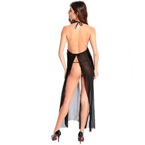 Bodystocking Vestido Rendado Sexy Import