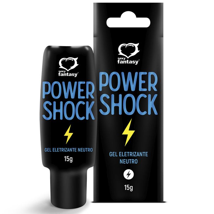 Power Shock Gel Eletrizante Neutro 15g Sexy Fantasy