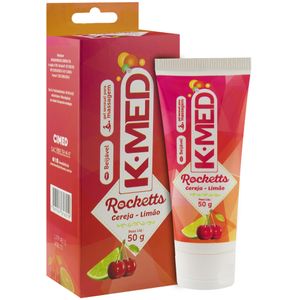 K Med Rocketts Gel Intimo Beijavel Aromatico 50g Cimed