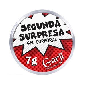 Segunda Surpresa Gel Excitante Unissex 7g Garji