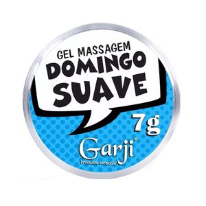 DOMINGO SUAVE GEL LUBRIFICANTE MENTA 7G GARJI