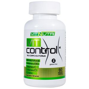 SLIM CONTROL SEU CORPO EM FORMA 60 CÁPSULAS VITNUTRI