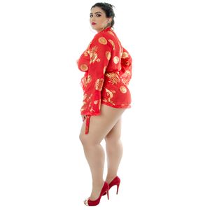 Fantasia Plus Size Gueixa Sofie Sapeka