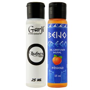 Duo Lubes & Beijo Grego Funcional Dupla Sensação Garji