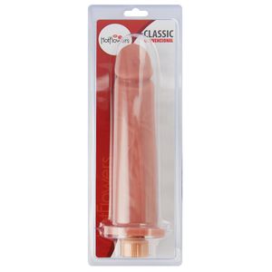 Protese Vibrador Controle Interno 25 X 6cm Hot Flowers