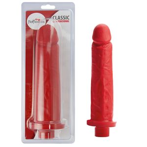 Protese Vibrador Controle Interno 25 X 6cm Hot Flowers