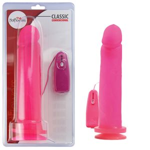 Protese Vibrador Controle Externo 25 X 6cm Hot Flowers