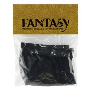 Cueca Sensual Em Tule Preto Sexy Fantasy