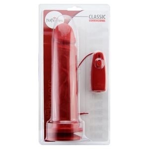 Protese Vibrador Controle Externo 25 X 6cm Hot Flowers