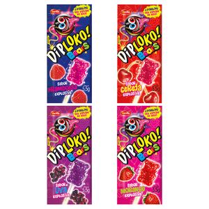 Diploko Bears Pirulito Explosivos 5,5g Danilla