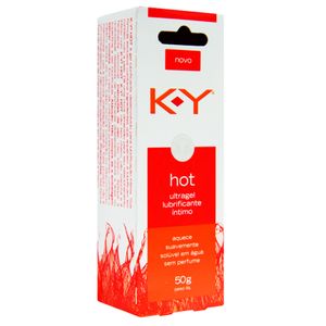 K Y Ultragel Hot Lubrificante Intimo 50g Ky