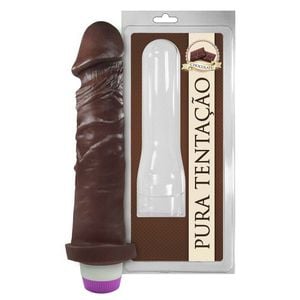 Protese Vibrador Interno Aromatico 17 X 4cm Sexy Fantasy