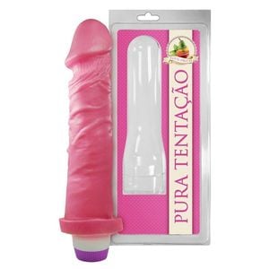 Protese Vibrador Interno Aromatico 17 X 4cm Sexy Fantasy