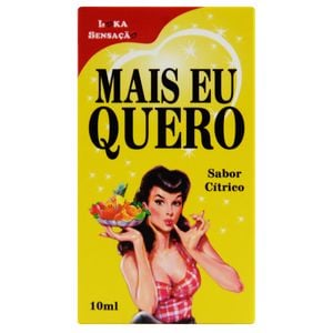 Mais Eu Quero Sexo Oral Funcional 10ml Loka Sensacao