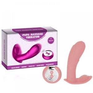 Vibrador Wireless 7 Pulsacoes Papa Massage Vibrator Vipmix