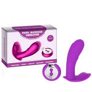 Vibrador Wireless 7 Pulsacoes Papa Massage Vibrator Vipmix