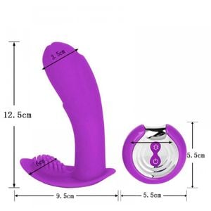 Vibrador Wireless 7 Pulsacoes Papa Massage Vibrator Vipmix