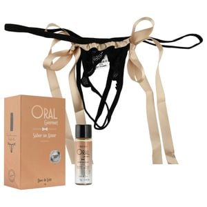 Kit Oral Gourmet Fio E Gel Beijavel Pimenta Sexy