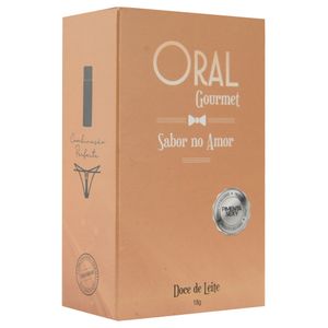 Kit Oral Gourmet Fio E Gel Beijavel Pimenta Sexy