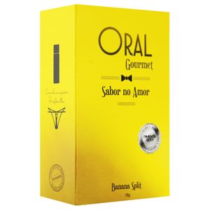 Kit Oral Gourmet Fio E Gel Beijavel Pimenta Sexy