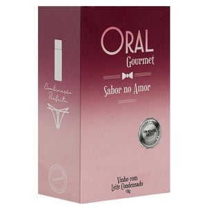 Kit Oral Gourmet Fio E Gel Beijavel Pimenta Sexy