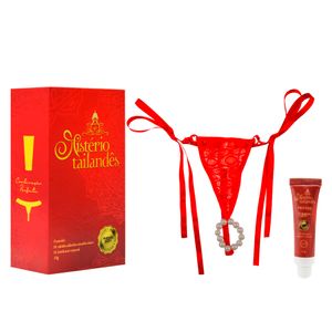 Kit Misterio Tailandes Fio E Lubrificante Pimenta Sexy