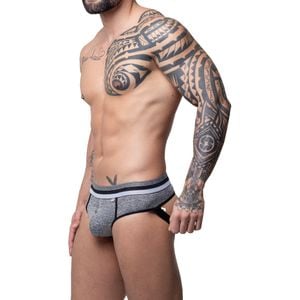 Jock Cinza Frente Slip Sd Clothing