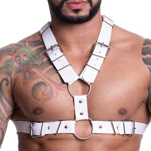 Harness Formato X Em Couro Sintetico Sd Clothing