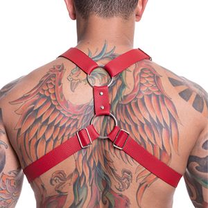 Harness Formato X Couro Sintetico Sd Clothing