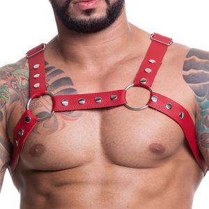 Harness Em Couro Sintetico Sd Clothing