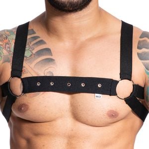 Harness Em Elastico Preto Sd Clothing