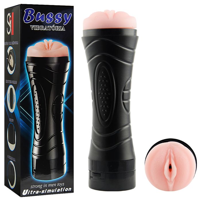 Lanterna Vagina Vibração Multivelocidade Sexy Import