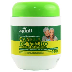 Canela De Velho Com Sebo De Carneiro 240g Apinil