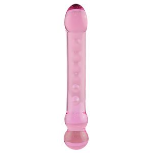 Plug Ponto G Em Vidro Com Relevo 19 X 35cm Sexy Import