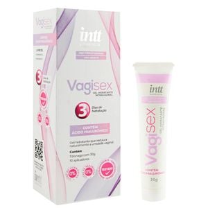 Vagisex Hidratante Intravaginal 10 Aplicadores 30g Intt