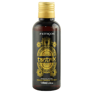 Tantrik óleo Massagem Sensual Tântrica 120ml Feitiços