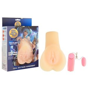 Vagina Realistica Cyberskin Vibrador Cindy Sexy Import