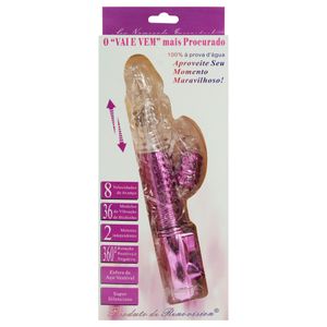 Vibrador Jack Rabbit Rotativo Vai E Vem 36 Vibracoes Sexy Import