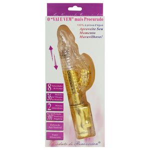 Vibrador Jack Rabbit Rotativo Vai E Vem 36 Vibracoes Sexy Import