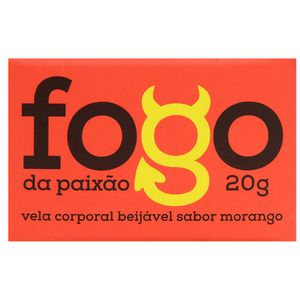 Vela Fogo Da Paixao Beijavel 20g Sexy Fantasy