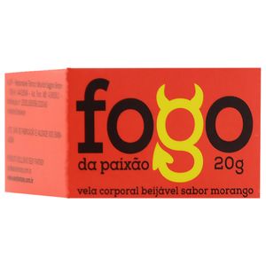 Vela Fogo Da Paixao Beijavel 20g Sexy Fantasy