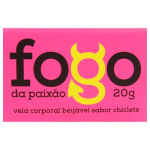 Vela Fogo Da Paixao Beijavel 20g Sexy Fantasy