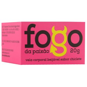 Vela Fogo Da Paixao Beijavel 20g Sexy Fantasy