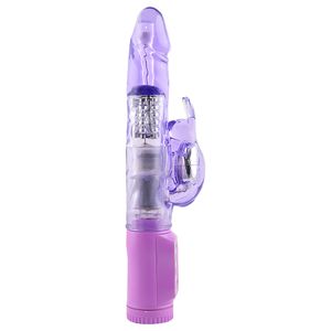 Vibrador Rotativo Rabbit 7 Vibracoes 22 X 3cm Vipmix