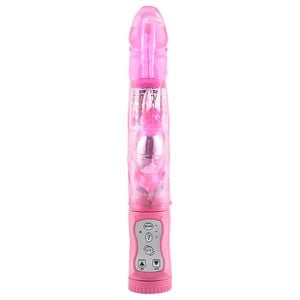 Vibrador Rotativo Rabbit 7 Vibracoes 22 X 3cm Vipmix